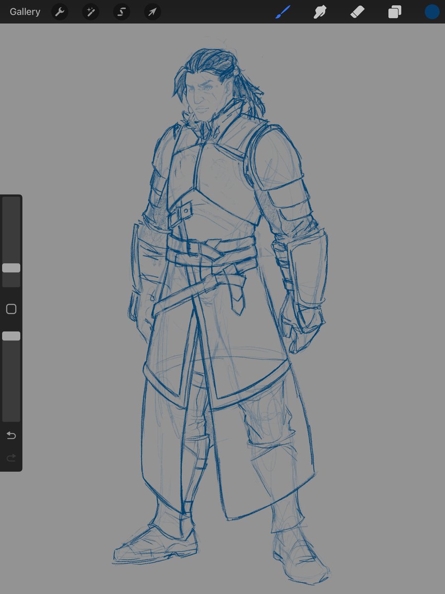 jesshopkins's tweet photo. I've had a bit more free time lately SO I'm making art for fun (and portfolio) again, starting with a bear school WitcherLass! She's gonna be beefy >:) https://t.co/B2SvWpv7F9