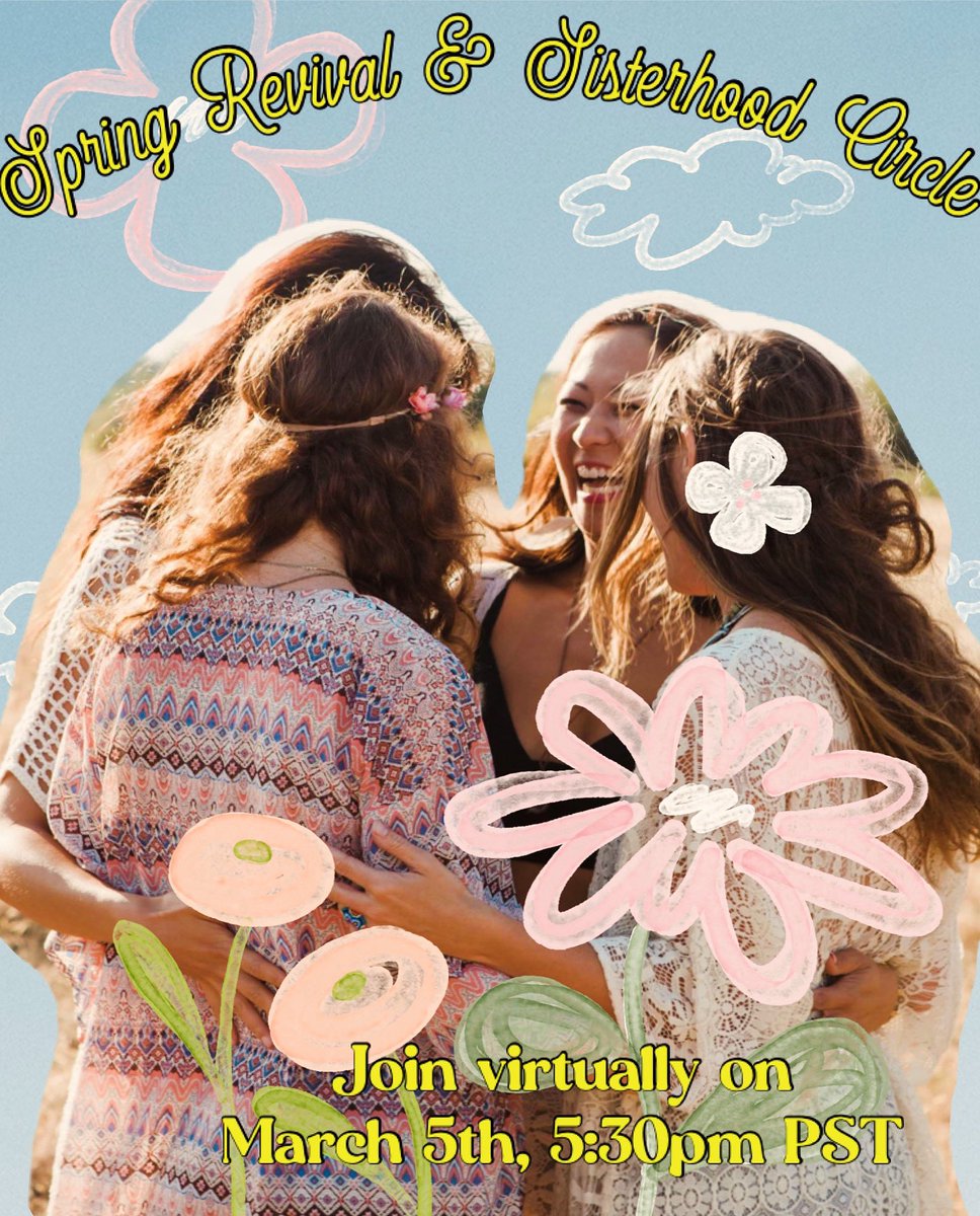 Vancouver area AOIIs and Panhellenic sisters… please join us at our Spring Revival &amp; Sistership Circle on March 5th! Think of it like spring cleaning for the soul! DM for registration link. 
<a href="/VAPABC/">VAPA</a> <a href="/MarniBeninger/">Marni Beninger</a> <a href="/AOII_Calgary/">AOII's Wild Roses</a> <a href="/ucaoii/">UCalgary AOΠ</a> <a href="/UBCAOII/">Alpha Omicron Pi UBC</a> <a href="/alphaomicronpi/">Alpha Omicron Pi</a>