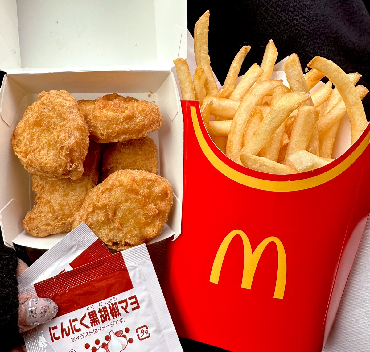 今日発売のシャカシャカポテト… 絶対ナゲットも一緒にシャカるべき