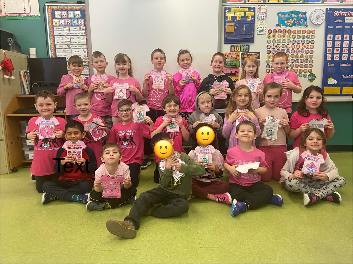 Celebrating Pink Shirt Day with some of the kindest kids I know! 💖 #PinkShirtDay2024 #BeKindNL2024 <a href="/holyfamilyscho2/">holyfamilyschool</a>