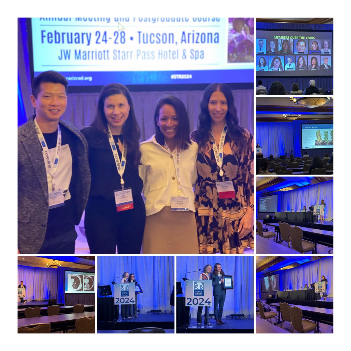 Highlights from #STR2024. Had the best time learning from/with friends, colleagues, and giants @svweisman @DennisToyMD @PulmonaryAdina @DanielVargasMD @LeaAzour @LauraHeyneman @thoracicrad 🫁 🩻