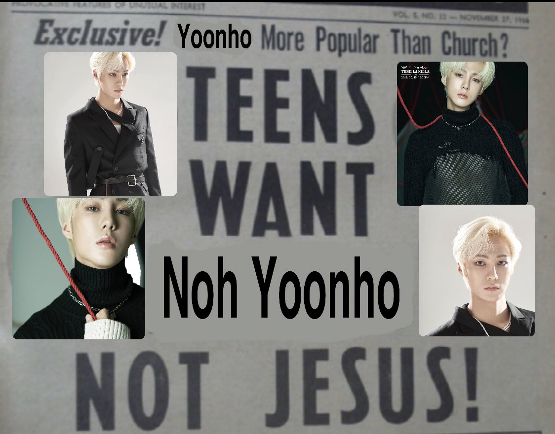 DearBaron's tweet photo. NOH YOONHO KEEP DOING YOUR MUSIC!!!!!!!!!! https://t.co/qKvvNtwS2z