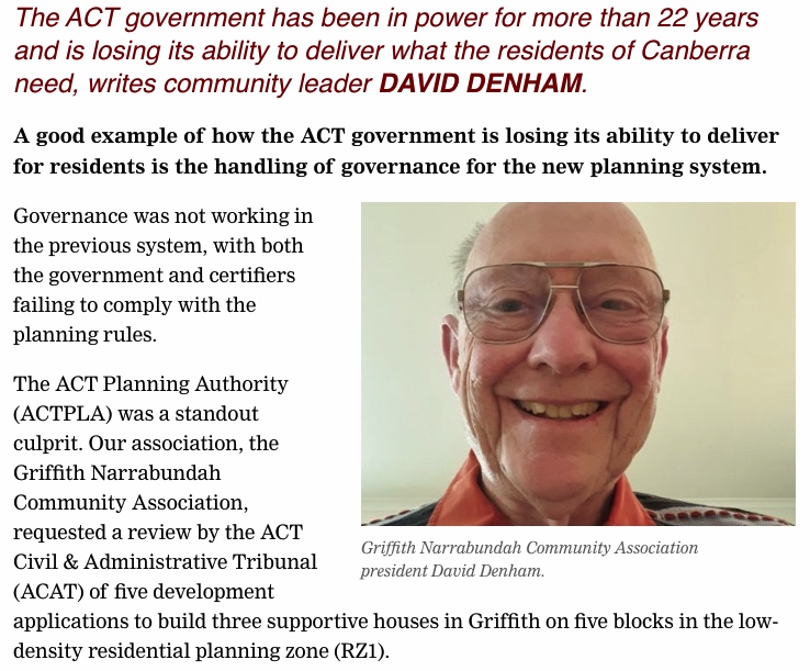I wouldn't be proud to oppose social housing by taking FIVE public housing projects to ACAT to stop people living in my suburb 🤷‍♂️ 

I'd be ashamed of myself 😭

#CBR #housingisaright #urbanism #NIMBYS

citynews.com.au/2024/governmen…