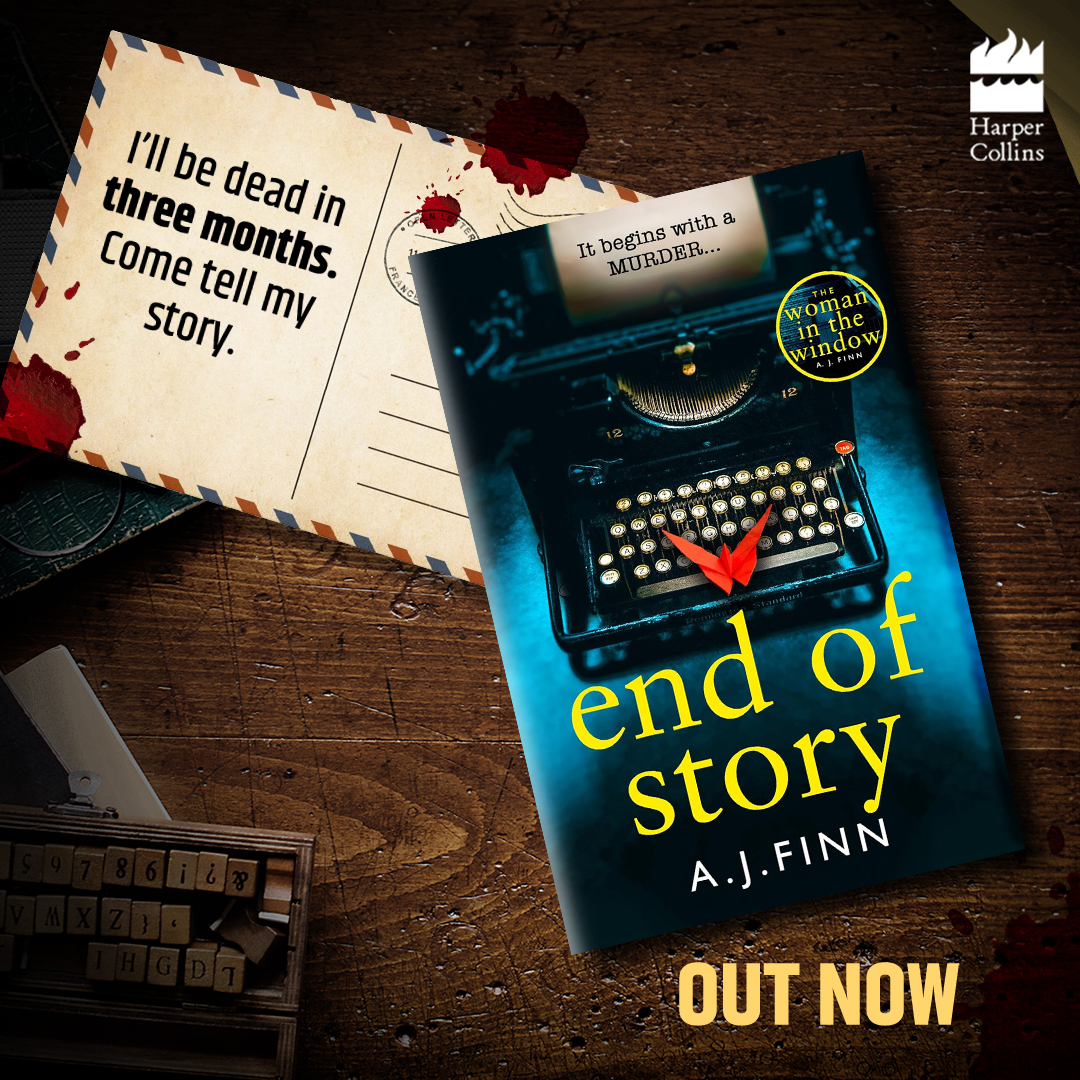 #EndOfStory is the brand new edge-of-your-seat thriller from @notdanmallory, the author of the international bestseller #TheWomanInTheWindow. A book that fans of detective fiction cannot miss.

Out now: brnw.ch/21wHqgD

#READWithHarperCollins #FictionReads #Thriller
