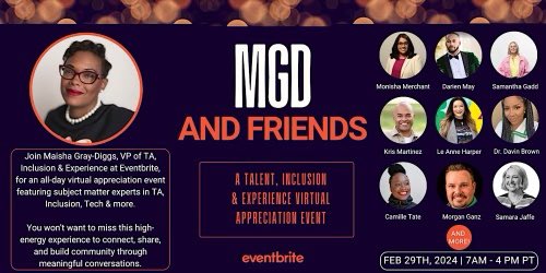 For my corporate girlies!! Check out this free event tomorrow ❤️ eventbrite.com/e/mgd-and-frie…