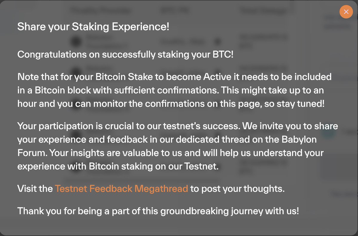 BTC生态牛市的另外一个指标是测试网BTC比BTC还稀缺，无论是testnet还是signet。 好在很多兄弟们帮我，荒漠🌵送水的即视感：“博士，要水嘛？”  @babylon_chain 的体验呢，有一点就是费鼠标，经常要做六连击：前面做任务推特关注点赞关注点赞关注点赞六连击，，测试网基本上 ...