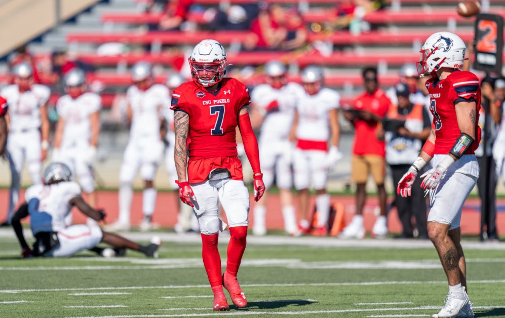 After a great conversation with <a href="/CoachFaske/">Caid Faske</a>        I am blessed to say I have received an offer from Colorado State University-Pueblo.🔴🐺<a href="/CSUPFootball/">CSU Pueblo Football</a> <a href="/PhilipVigil/">Coach Vigil</a> <a href="/Coach_Tuley/">Ryan Tuley</a> <a href="/CoachSmith91/">Herman Smith</a> 

<a href="/coachjajczyk/">Justin Jajczyk</a> <a href="/football_cths/">CTFootball</a>