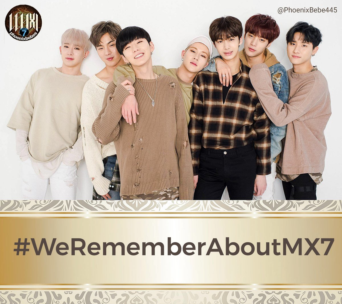 📢 New hashtag are already here We always remember about MX7. There wasn't a day when we forgot about the guys. We will always be there and will not let anyone forget about MX7 ✊ #WeRememberForMX7 @OfficialMonstaX @official__wonho