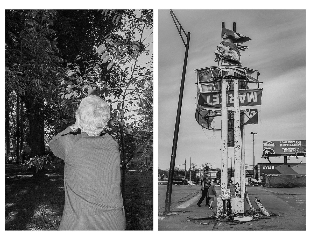 _COMUnion's tweet image. “In Social Documentary we attempt to engage in real-life stories in and around our community," according to Professor Aaron Hardin. Davis Smith, ('23) created a project about dementia. The photos represent the struggle of those with dementia in making links to past experiences.