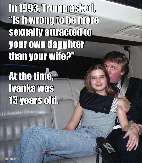 Chodron1025673's tweet photo. @TonyMontana5309 Washington Post columnist Richard Cohen wrote that President-elect Donald Trump once asked, “Is it wrong to be more sexually attracted to your own daughter than your wife?” — but the quote was quietly removed before the syndicated column was published Tuesday.
Buzzfeed https://t.co/Xb6aHBHg0a