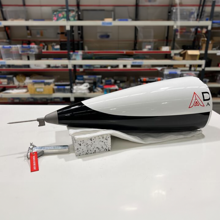 🚀✨ Hello new nose cone! You’re looking at our all-new nose cone and air data probe for the Mk-II Aurora 🚀 These components are engineered to handle the rigours of transonic & supersonic flight in our future rocket-powered flight campaigns ⚡ Stay tuned 👀 #MkIIAurora