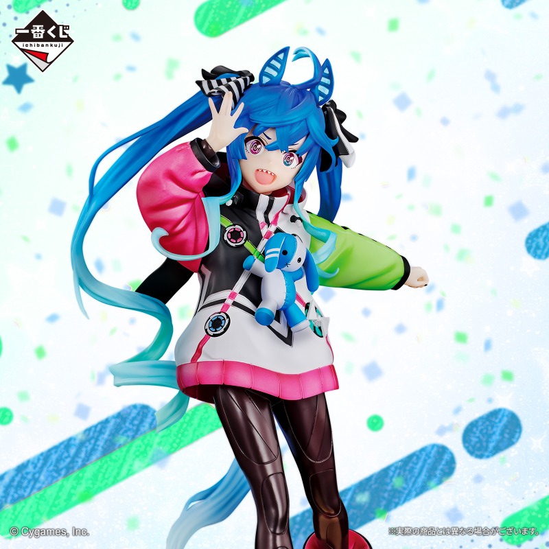 ichibanKUJI's tweet photo. 【#一番くじ #ウマ娘 プリティーダービー 8弾】

8弾には「ナイスネイチャ」・「マチカネタンホイザ」・「イクノディクタス」・「ツインターボ」の可愛い勝負服姿のフィギュアが登場！

セブン‐イレブン店舗、イトーヨーカドー店舗、ゆめタウン店舗 などで1回800円(税10％込)にて3/1(金)より順次発売！