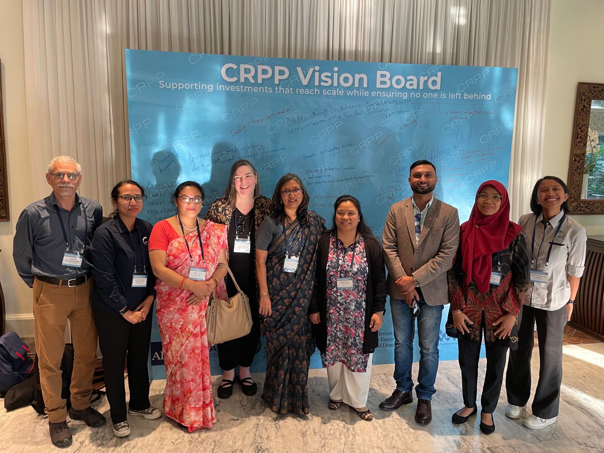 HuairouConnect's tweet photo. The Huairou Commission was at the Community Resilience Partnership Program (#CRPP) Forum 2024 in Bangkok, Thailand on February 27-28, 2024!
HC and its are members mapping risks and vulnerabilities, and generating evidence on women's expertise in climate and disaster resilience. https://t.co/bmXrSzOPuo