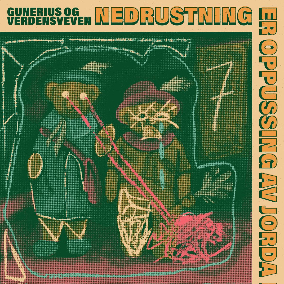 Vi er ute med første singel fra vårt neste album! Lenke til lytting ffm.to/guneriusnedrus… GUNERIUS &amp; VERDENSVEVEN! ❤️❤️❤️