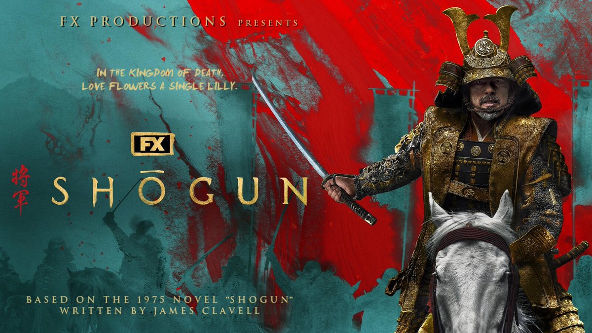 Watching @ShogunFX (#FXProductions). Limited #SeriesPremiere - Chapter One: Anjin (S01E01) #Shogun #ShogunFX #ShogunPremiere #JamesClavell #FXP @DisneyTVStudios @Disney 

Watching on @Hulu, Originally aired on @FXNetworks on 27 FEB 2024