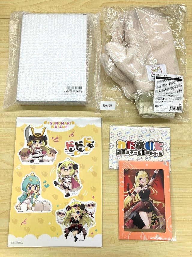 角巻わため 誕生日記念2024 グッズ フルセット 角巻わため 誕生