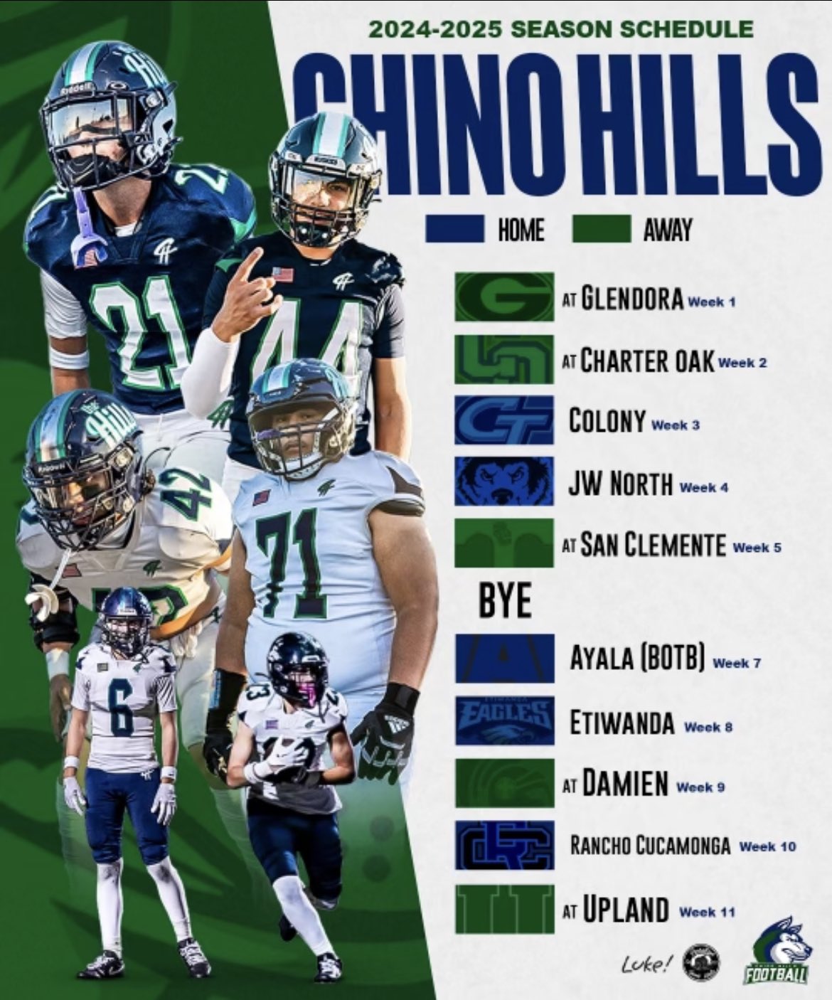 Chino Hills HS Football on X: Chino Hills HS Football on X: