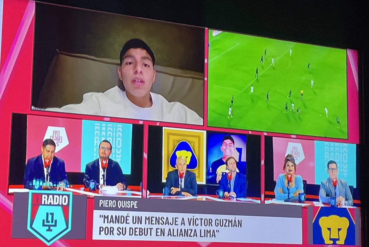 MacedoJeronimo's tweet photo. Piero Quispe en L1 Radio: “Mandé un mensaje a Víctor Guzmán por su debut en Alianza Lima. Él está en la empresa de representantes que formo parte y es parte de mi familia. Cuando me tocó debutar, tuve a alguien que me dio palabras” https://t.co/C3Kyt5bC8V