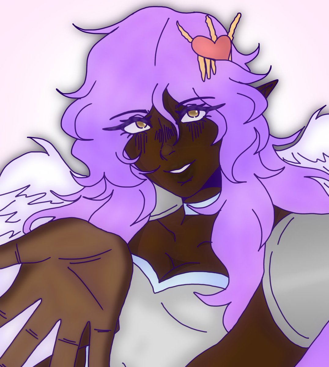 CcAnimationsYT's tweet photo. Trying to give each seraphic angel their own special drawing, I got Seraphina, Hera, And zadkiel done, just gotta do Ramiel and akuma! https://t.co/spyW9G6QB3