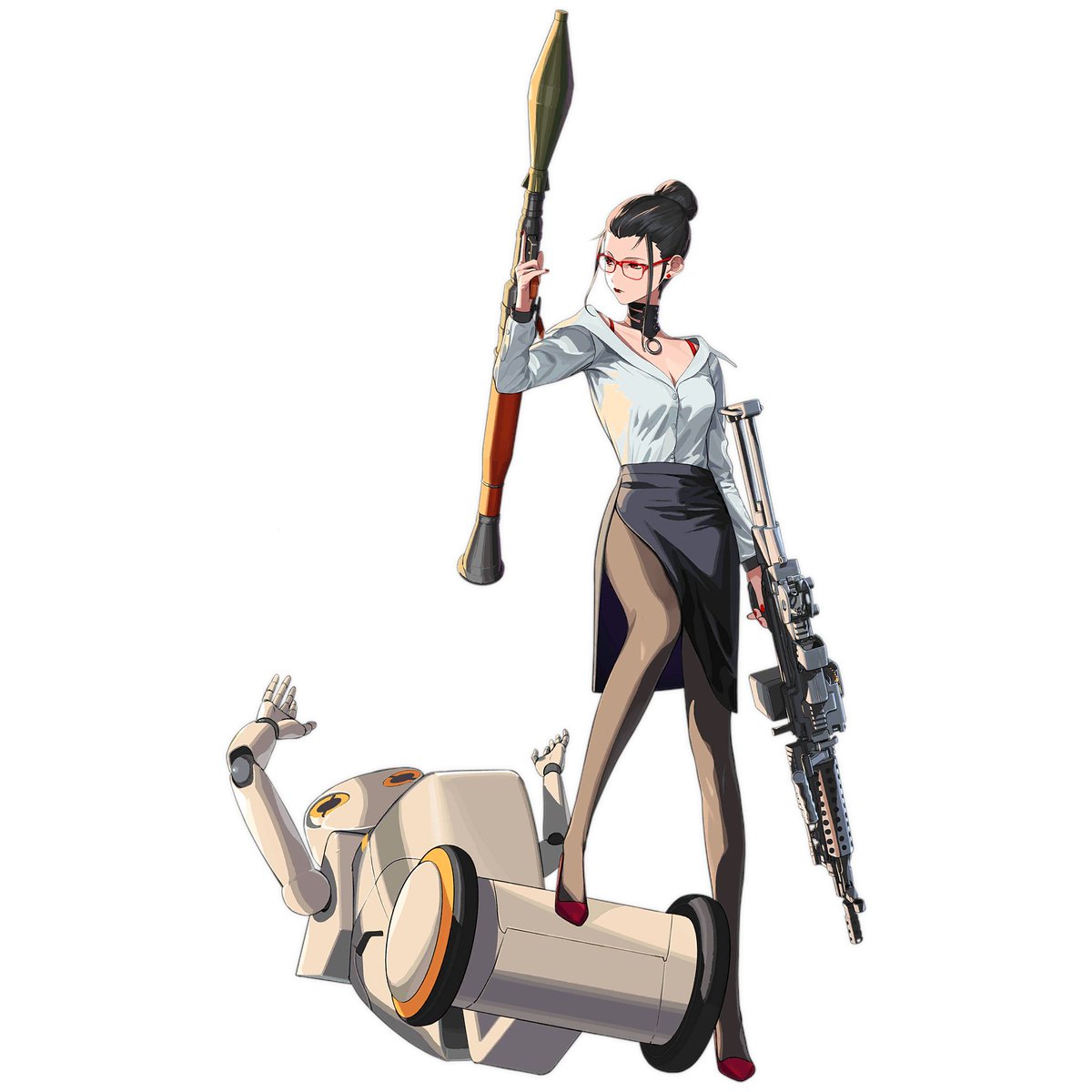 Girls Frontline 1 x Ghost in the Shell Stand Alone Complex 2045