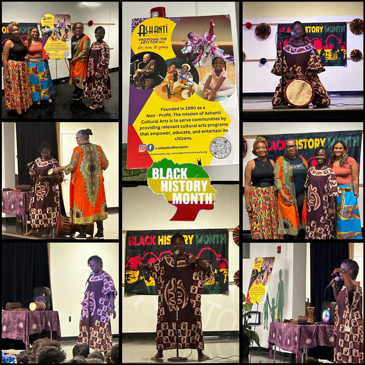 Thank you to @AshantiCultural for coming out to engage our students in African storytelling, drumming, and dance for Black History Month! @BCPSNorthRegion @mypompanobeach @CypressOwls @Alphagirl97