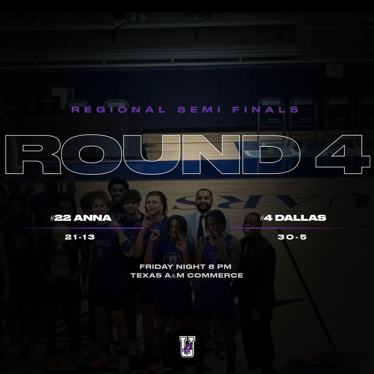 REGIONAL SEMIFINAL MATCH UP 
#22 Anna vs #4 Dallas Carter 
8 PM
Texas A&amp;M Commerce 
Tickets: lionathletics.com/sports/2023/5/…
Livestream: NFHS