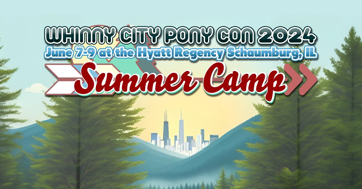 Brush up on your sing-alongs, stretch for some games, and save room for s'mores! WCPC is back with a fun summer camp-inspired vibe!

Our new website for #WCPC24 will open on Tuesday, March 5th at Noon CST, and registration will open the following Saturday! whinnycity.com
