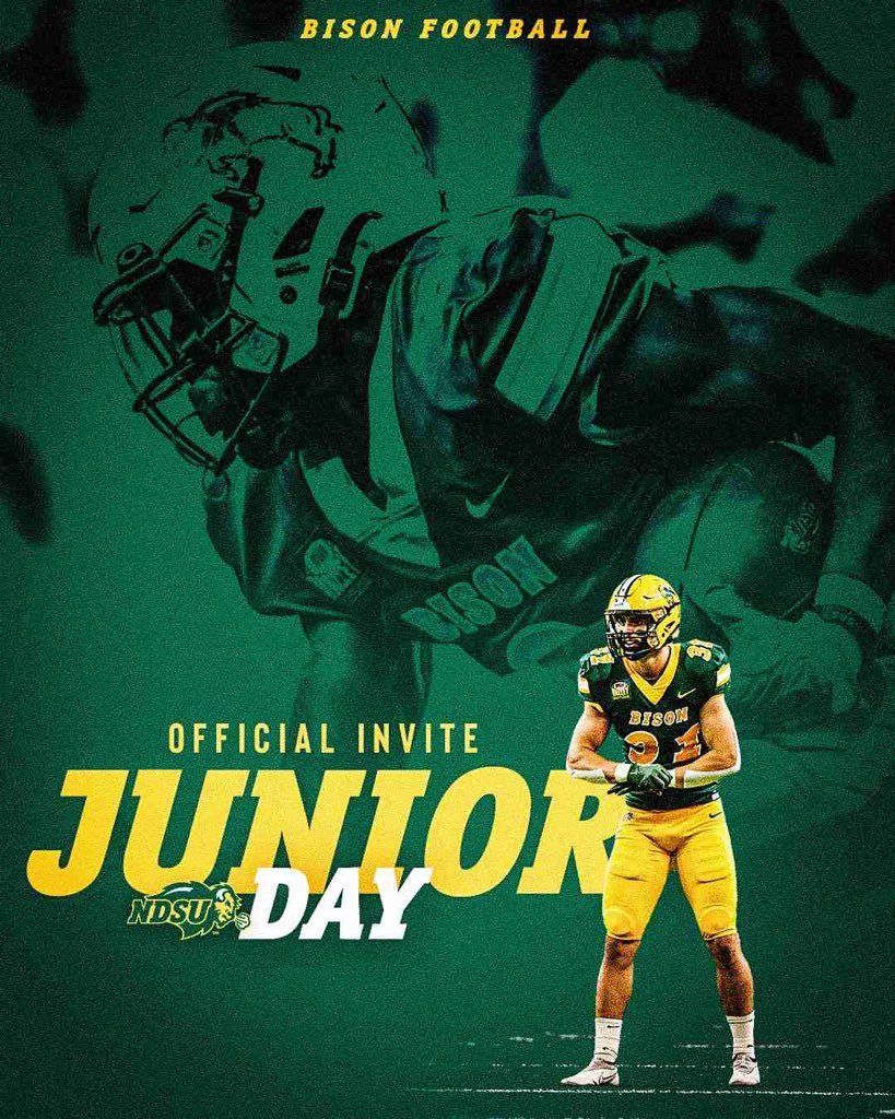 Brock Osbahr (@brockosbahr2025) on Twitter photo Excited to be at the NDSU Junior Day! Thank you for the invite! <a href="/NickGoeser/">Nick Goeser</a> <a href="/JamoBrown_/">Jamison Brown</a> <a href="/CoachBenStrick/">Ben Strickland</a> Excited to be at the NDSU Junior Day! Thank you for the invite! <a href="/NickGoeser/">Nick Goeser</a> <a href="/JamoBrown_/">Jamison Brown</a> <a href="/CoachBenStrick/">Ben Strickland</a>