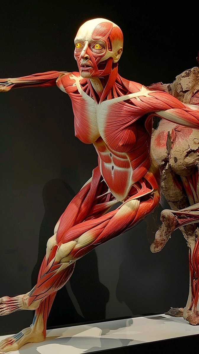 heck1969's tweet photo. HAGENS BODY WORLDS
1. #DailyFun: An athlete at the start of a race
2. Famous person: #GioachinoRossini
3. Mythical: #Vampire
4. Movie character: #Mystique #XMen

Own Style|Prompt, inspired by "Body Worlds", a traveling exposition of dissected human bodies by Gunther von Hagens https://t.co/d3p1fjfrmt