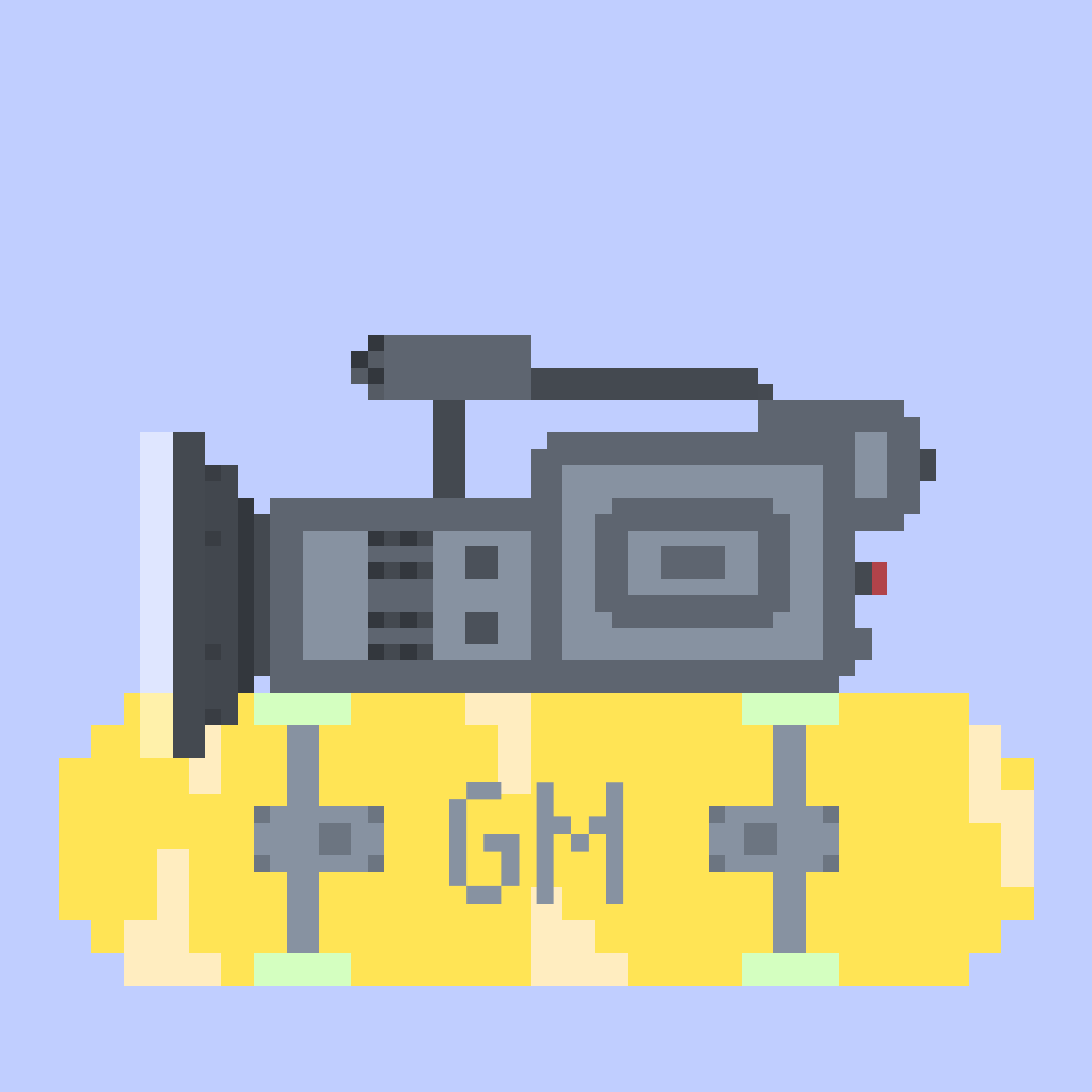 jpmooner's tweet photo. I've been sitting on a 1k collection of pixel art around the infamous skateboarding cam the vx1000. If you skate, you know what this is. 

The question is: Should I drop the is as free mint? Mooners obv get WL. Comment your thoughts.