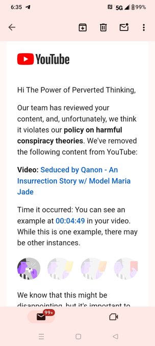 Hey @YouTube! How can a comedy sketch that's clearly a joke be promoting harmful conspiracy theories<a class="tags" target="_blank" title="On Twitter" href="/?out=eyJ0eXAiOiJKV1QiLCJhbGciOiJIUzUxMiJ9.eyJpYXQiOjE3MjU2NzYwOTMsImlzcyI6InR3cG9ybnN0YXJzLmNvbSIsIm5iZiI6MTcyNTY3NjA5MywiZXhwIjoxNzU3MjEyMDkzLCJyZWRpcmVjdF91cmwiOiJodHRwczovL3R3aXR0ZXIuY29tL1lvdVR1YmUifQ.bYR5hzqYlYN1RLlpBja3Zo1vU_UxuC1CTlCewfvwnW3JunL2SaYbfKo9tILdvCdFYYFFS4Fnz94qF2ScG-qeag">@YouTube</a>
