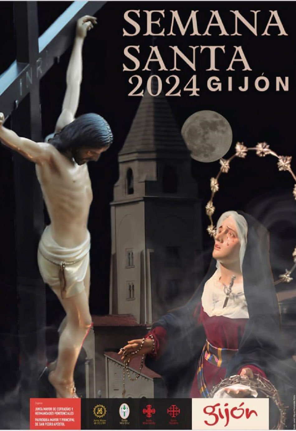 Cartel de la Semana Santa de Gijón 2024