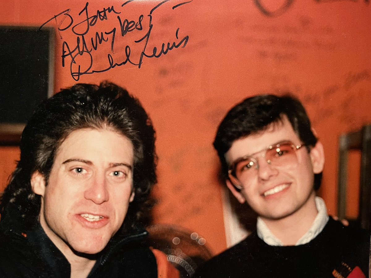 Richard Lewis. Thanks for all the laughs since the 80’s! You were one of a kind!
<a href="/TheRichardLewis/">Richard Lewis</a>