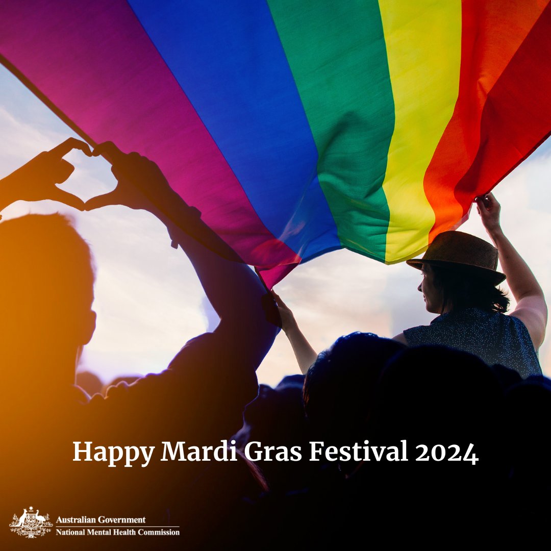 As our LGBTIQ+🏳️‍🌈 community gathers for Mardi Gras 2024 🌈, we reflect on the importance of LGBTIQ+ support and inclusion throughout the mental health system, and the need for approachable contact points for those in distress. For support services 👉 bit.ly/3uXLhy1