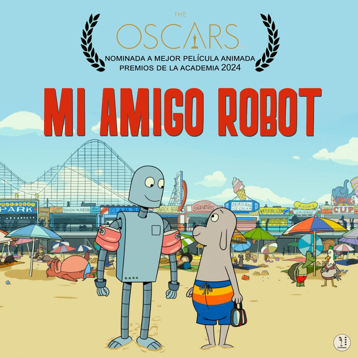 CorporatN's tweet image. #miamigorobot #cinetopia
Cinetopia estrena el 29 de febrero “MI AMIGO ROBOT”, la nueva película del cineasta Pablo Berger nominada al Óscar a Mejor Película Animada corporatnewslatam.blogspot.com/2024/02/cineto…