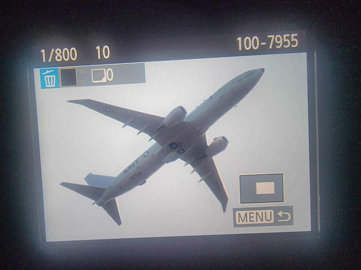 N214WN's tweet photo. Haven't had too much to post recently, so here's a pair of P-8s from a couple days ago

169562 (#AE5F4B) as PIONR21

167953 (#AE222E) unk C/S https://t.co/yXZkarXqIm