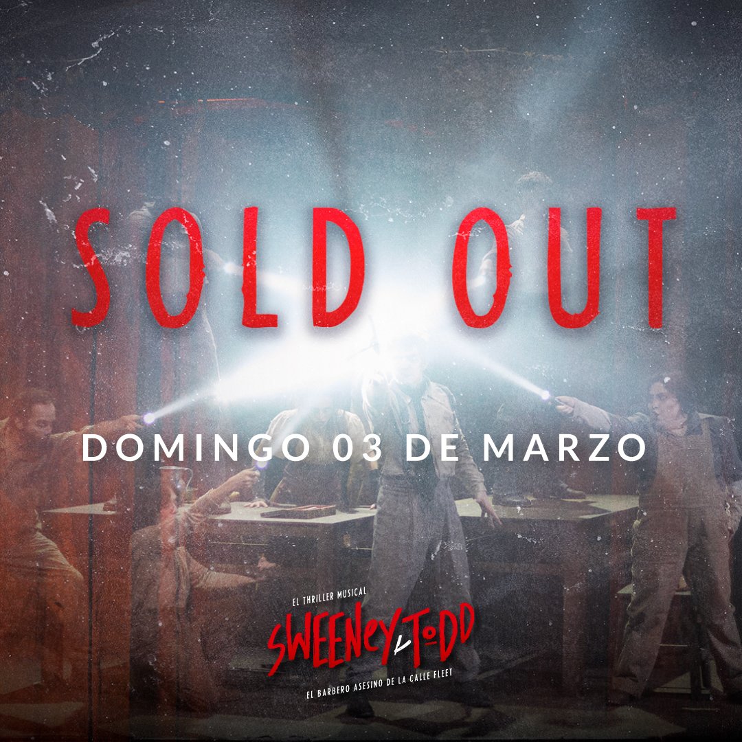¡#𝐒𝐨𝐥𝐝𝐎𝐮𝐭! 💈🚨

Estamos muy emocionadxs por este cierre de temporada, en compañía de todxs ustedes.

Gracias por apoyar este proyecto y al #talento que lo ha soñado 💭, creado ✍🏼 y nutrido ❤️. 

Últimos lugares para el Viernes 01 y Sábado 02 de Marzo. 🎟️