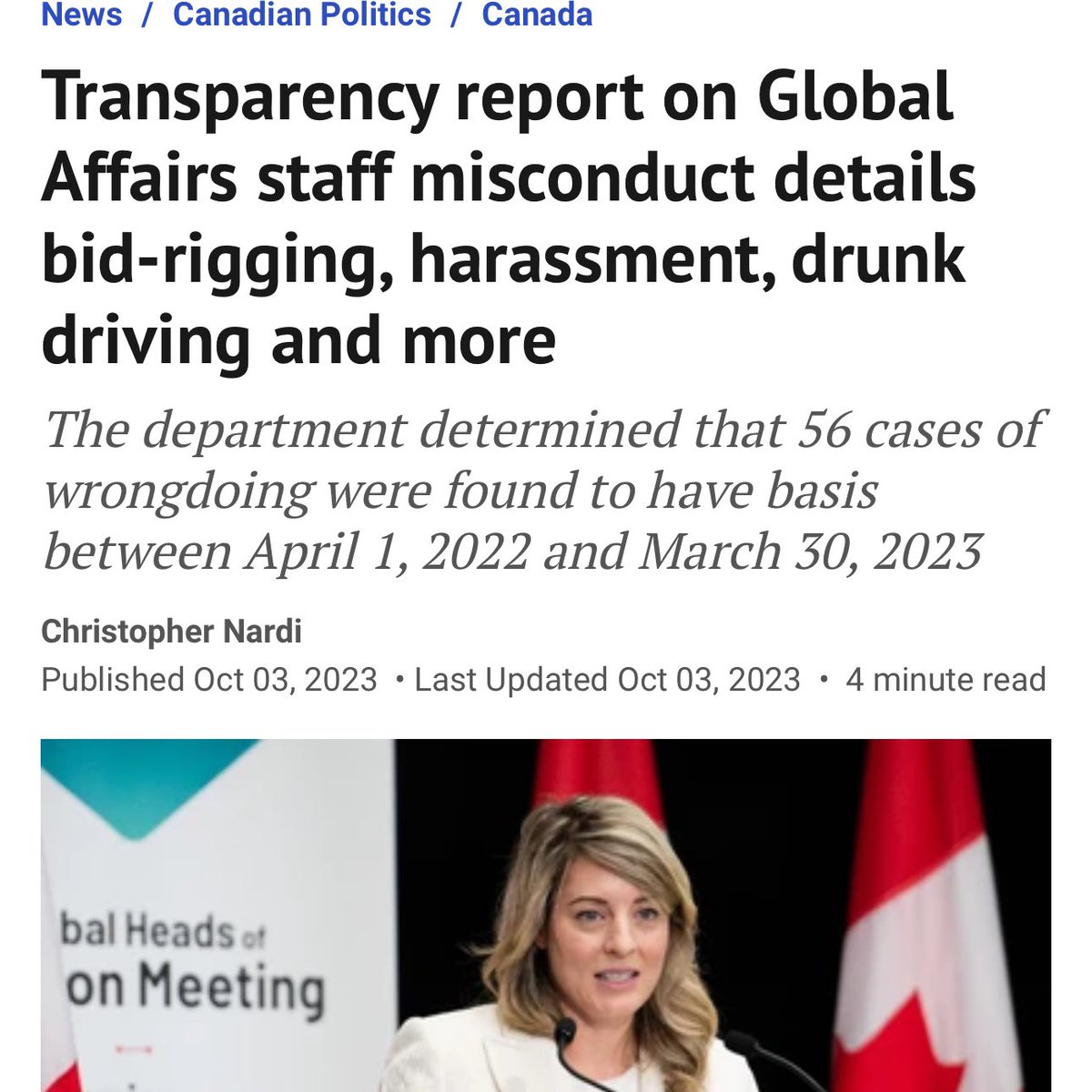 Previously on Canada.