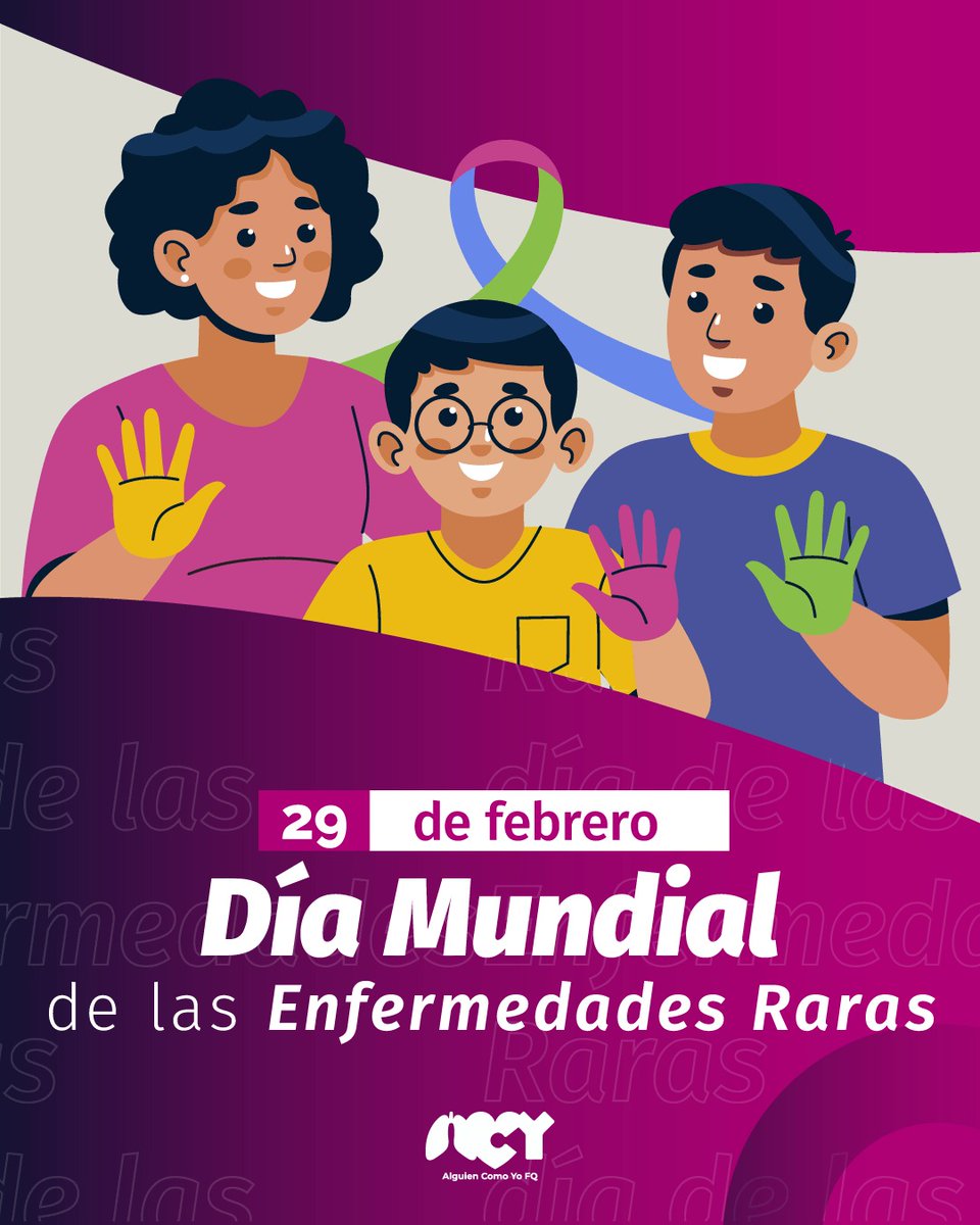 El 29 de febrero se conmemora  el Día Mundial de las Enfemredades Raras para impulsar una movilización mundial que permita posicionar la realidad de estas patologías en la agenda pública.

<a href="/AlapaArgentina/">Somos ALAPA</a> 
<a href="/RedArgentinaFQ/">RED Argentina De FQ</a> 
@cremcer
<a href="/msaluder/">Salud ER</a>