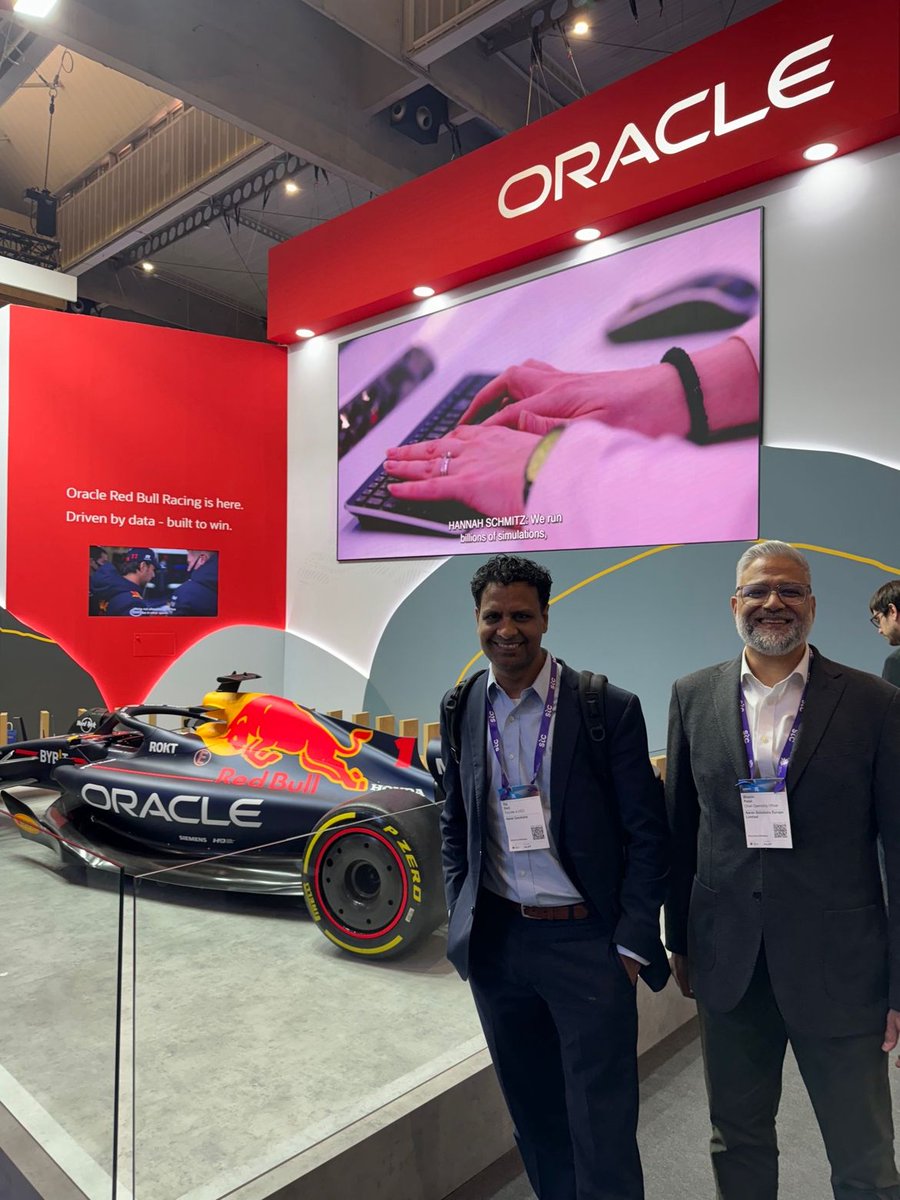 Day 3 at #MWCBarcelona2024 was a blast! Met with the #Oracle team and shared our vision for the future in the #GenAI for #Telcos. Thrilled to see the excitement around #AaravSolutions' Gen AI accelerators for Oracle BRM. 
The future is bright and buzzing with innovation!