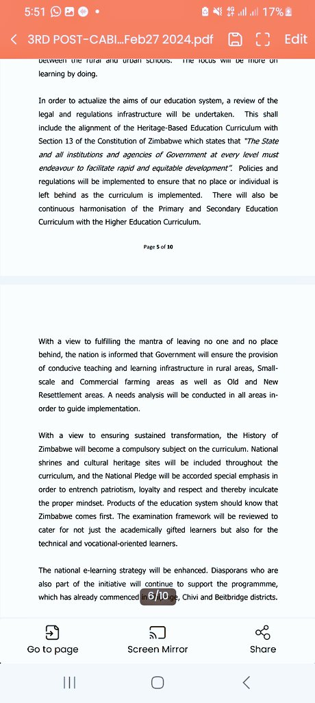 When they put emphasis on National Pledge which was blatantly rejected in the 2015-2022 curriculum ,brace for more ambiguity in education ,circulars will unpack some at different stages of implementations. Inclusion of heritage sites as a cross cutting issue is questionable too