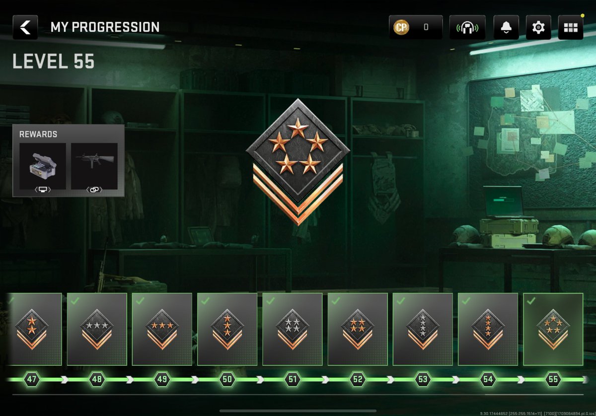 Shnx43746686's tweet image. ウォーゾーンモバイルのチュートリアル終わった…
長かった🫠🫠

#WZM
#WarzoneMobile
#CoDWarzoneMobile