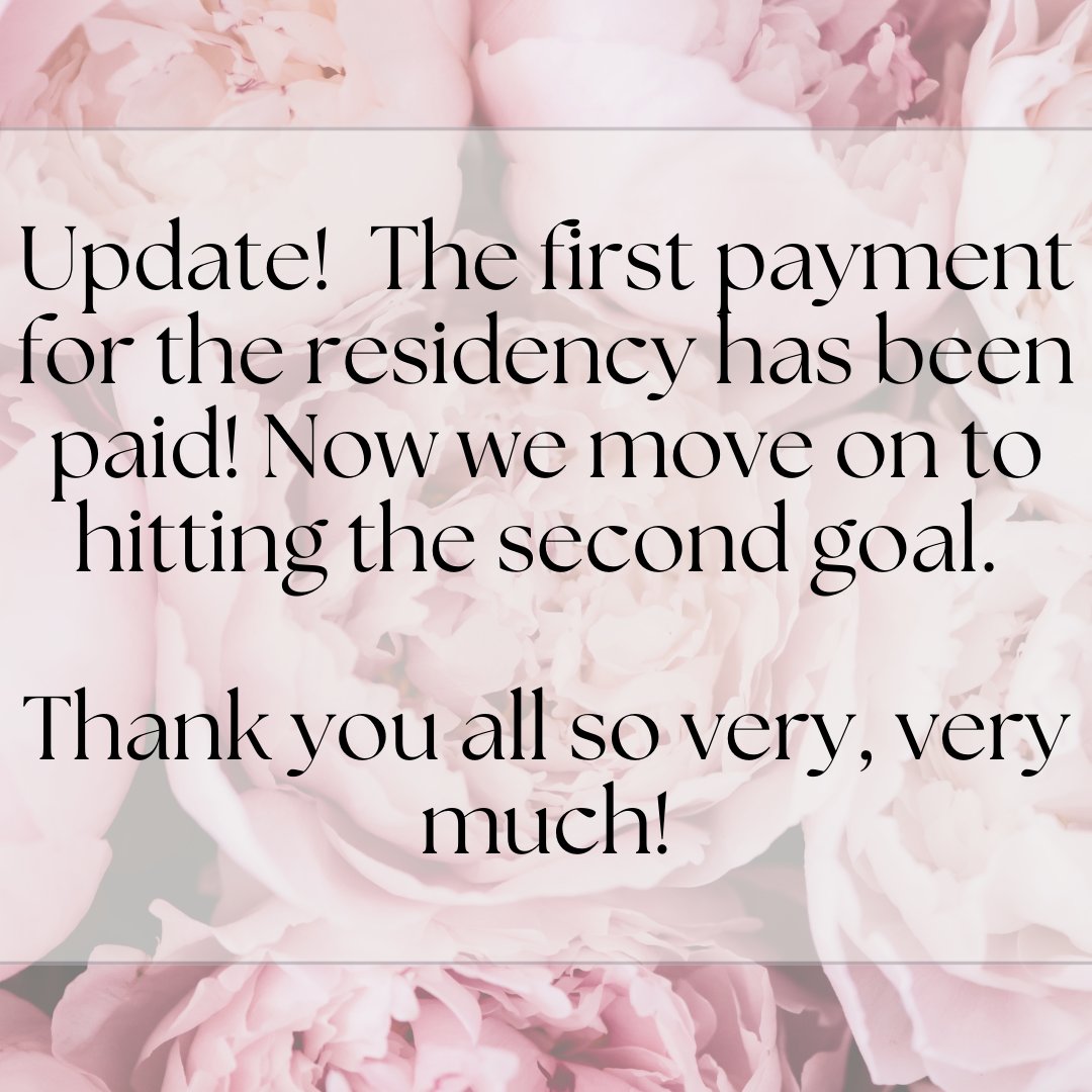 loveshutterbug's tweet image. It's official, the first payment to secure my spot was made today.  I am honestly still in disbelief that this is happening. gofund.me/042ef119