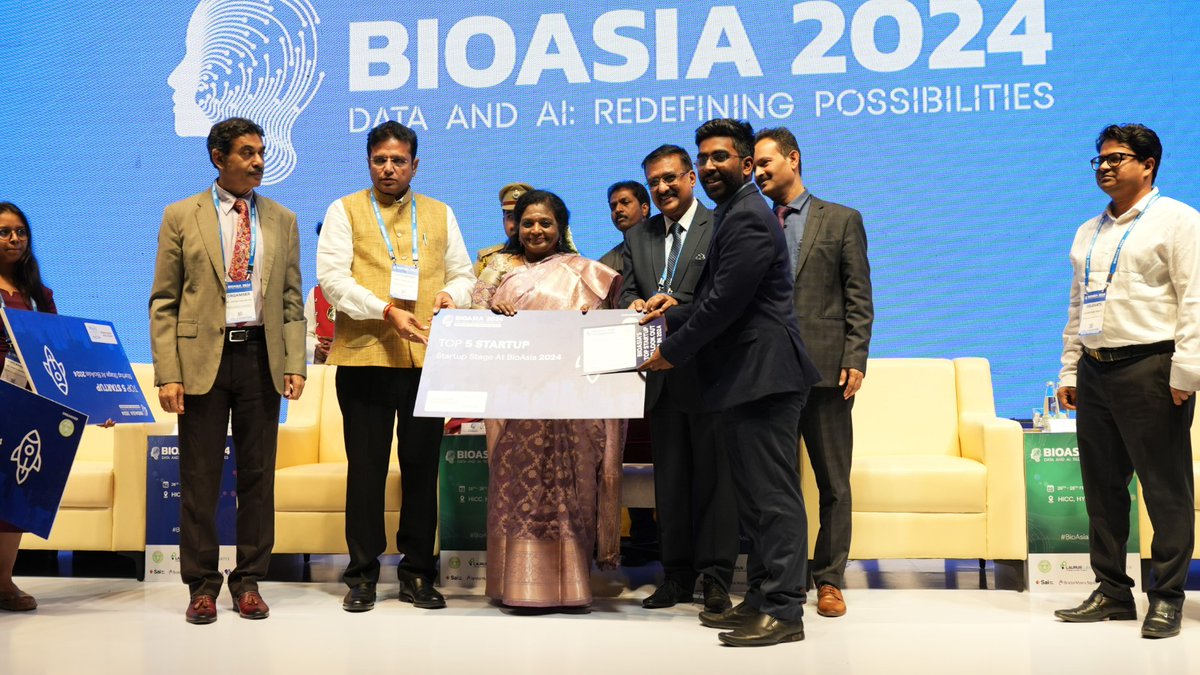 Congratulations to the Top 5 Startups Awardees! 1. Plebc Innovations Pvt Ltd: Revolutionizing healthcare access in rural areas with their teleoperated robotic ultrasound system. 2. ZedBlox ActiPod: Leading the way in unbreakable cold chain solutions for healthcare. 3. UR…