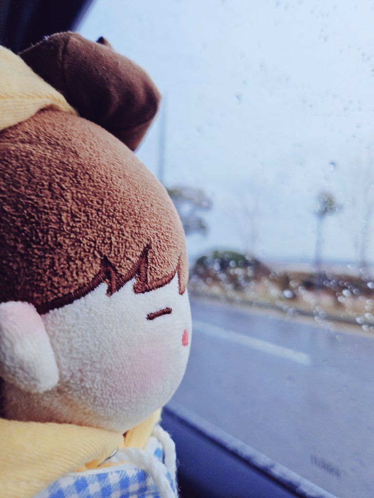 비가 마니오네...뭉이 고독을 오독오독