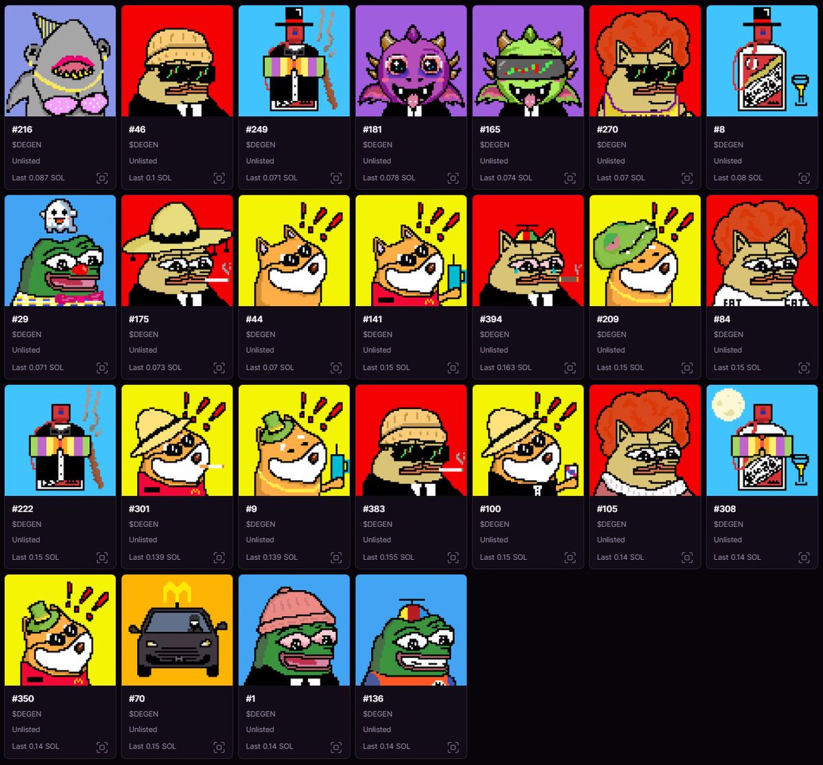 Picked up 25 <a href="/tickerDEGEN/">$DEGEN</a> for the culture 

Team are degens 👀