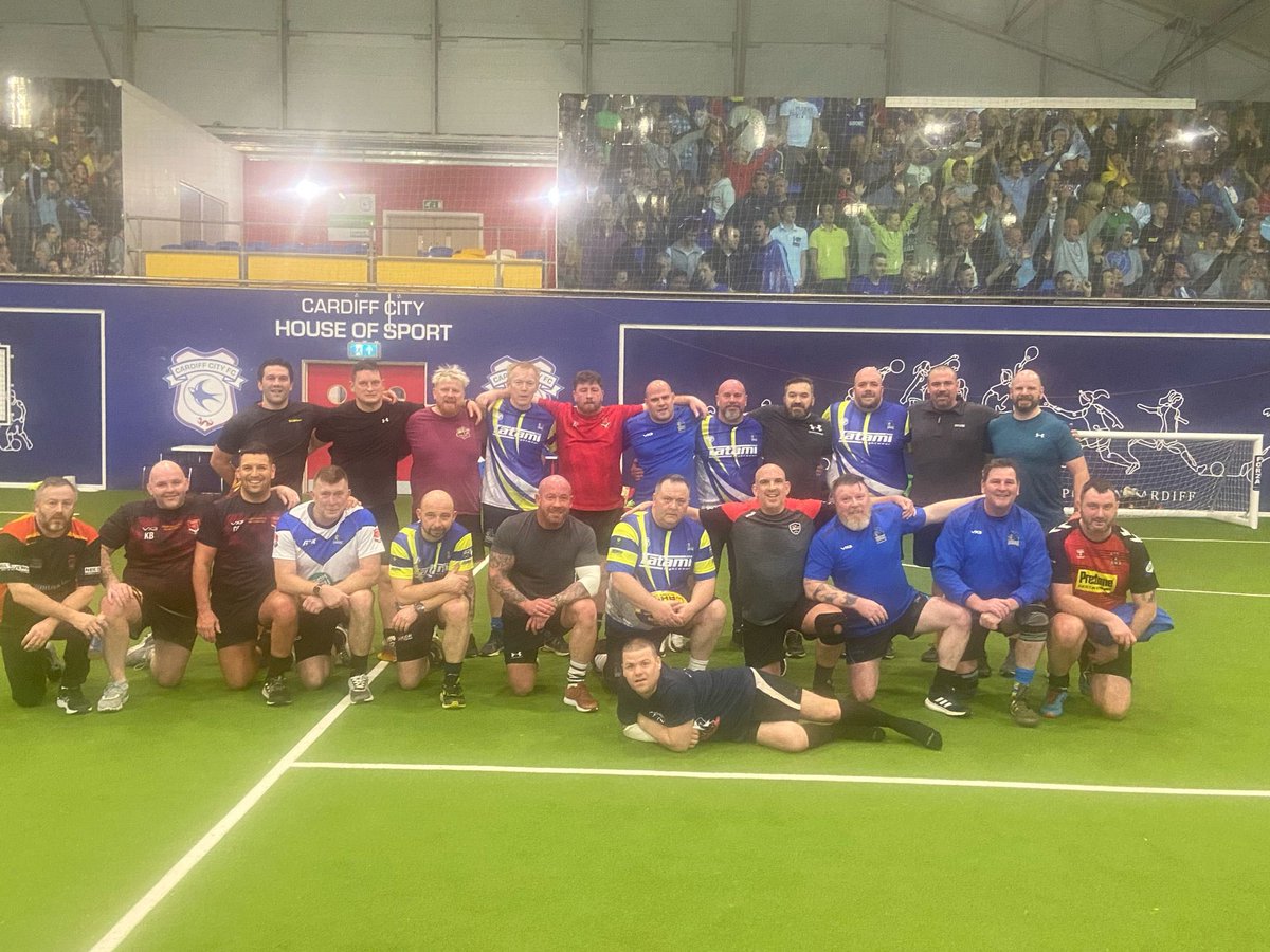 Another great session at @HouseofSportCDF - the season is nearly upon us 🏉 #cardiffrugbyleague #mastersrugbyleague