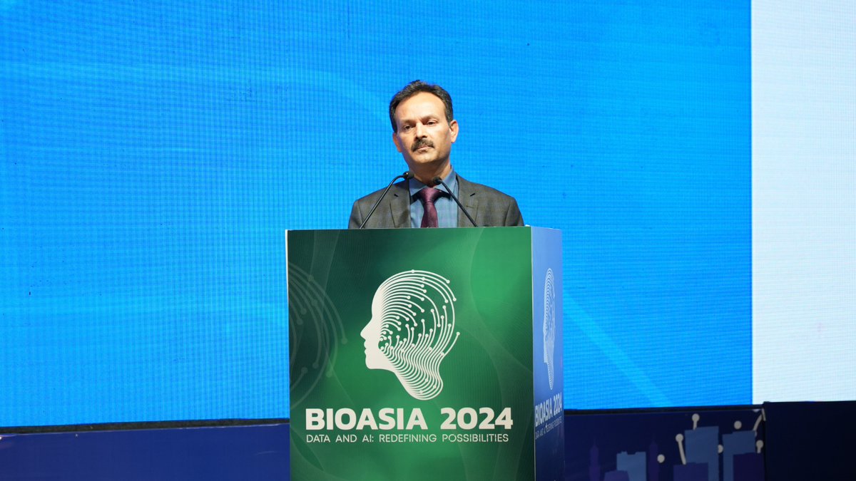 A big shoutout to Mr. Jentendar Kumar, MD of BIRAC, for recognizing the pivotal role these startups play in transforming healthcare, with direct support from BIRAC and their cluster companies. #BioAsia2024 #TelanganaLeadsLifesciences #RedefiningPossibilities #21YearsofBioAsia