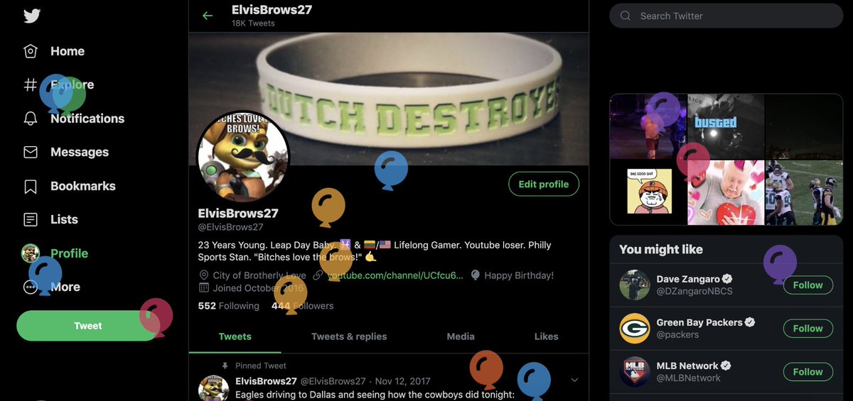 ElvisBrows27's tweet photo. 2020 vs 2024
Twitter might've changed a lot but my profile hasn't (besides the follower count lol)
This Leap Day Baby is blessed to finally see another trip around the sun! 
I'm a big kid now because now... I've turned 7 years old 😂 https://t.co/i9L2IKHqdK