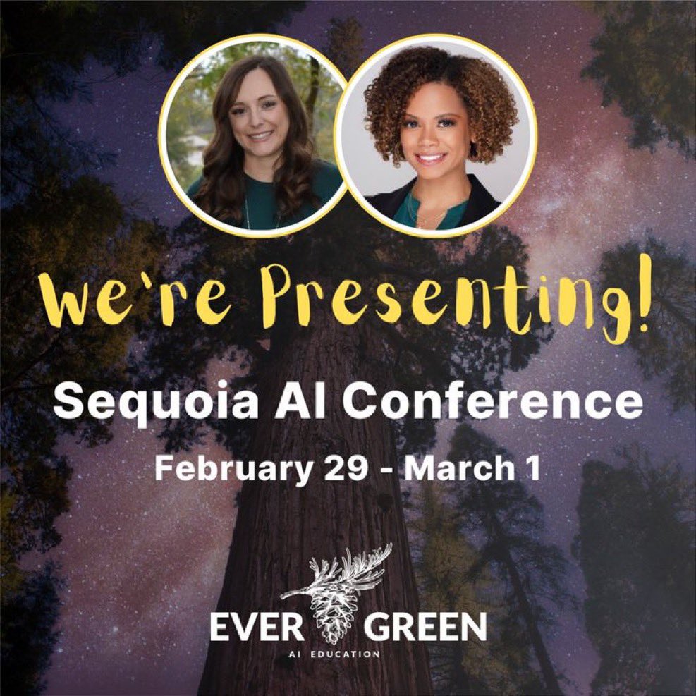 <a href="/MookiResego/">Resego Mooki</a> and I are presenting <a href="/evergreen_ed_ai/">Evergreen AI</a> #SequoiaCon this Friday!  Our session is for instructional coaches &amp; we’ll be talking about how to use <a href="/TeachFX/">TeachFX</a> to build trust in teacher-coach relationships. Register here: bit.ly/sequoiacon use code BLENDINGIN for $50 off